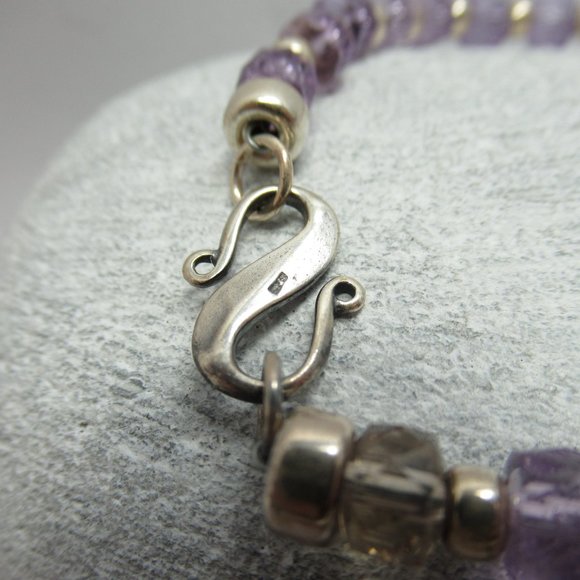Ametrine and Sterling silver bracelet - Picture 3 of 10